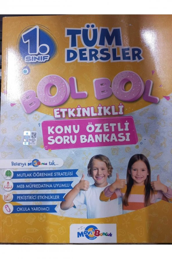 1.sınıf Tüm Dersler Bol Bol Etkinlikli Soru Bankası ürün görseli 1
