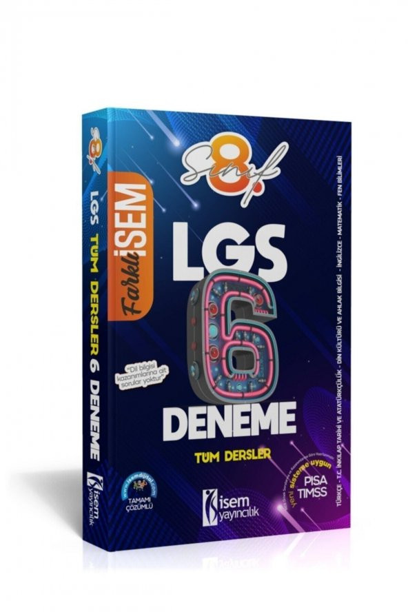 8. Sınıf Lgs Tüm Dersler 6 Deneme