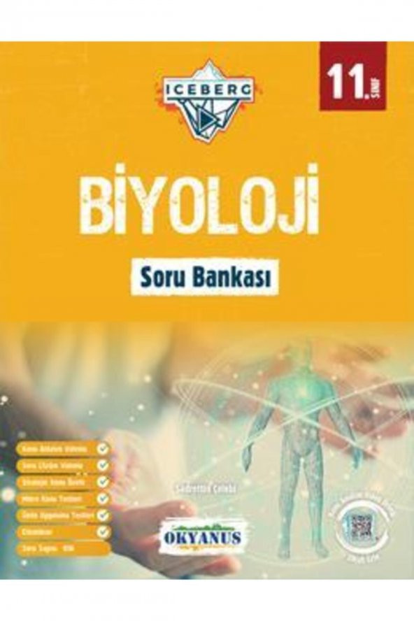11.sınıf Iceberg Biyoloji Soru Bankası 2022-23 Dönemi ürün görseli 1