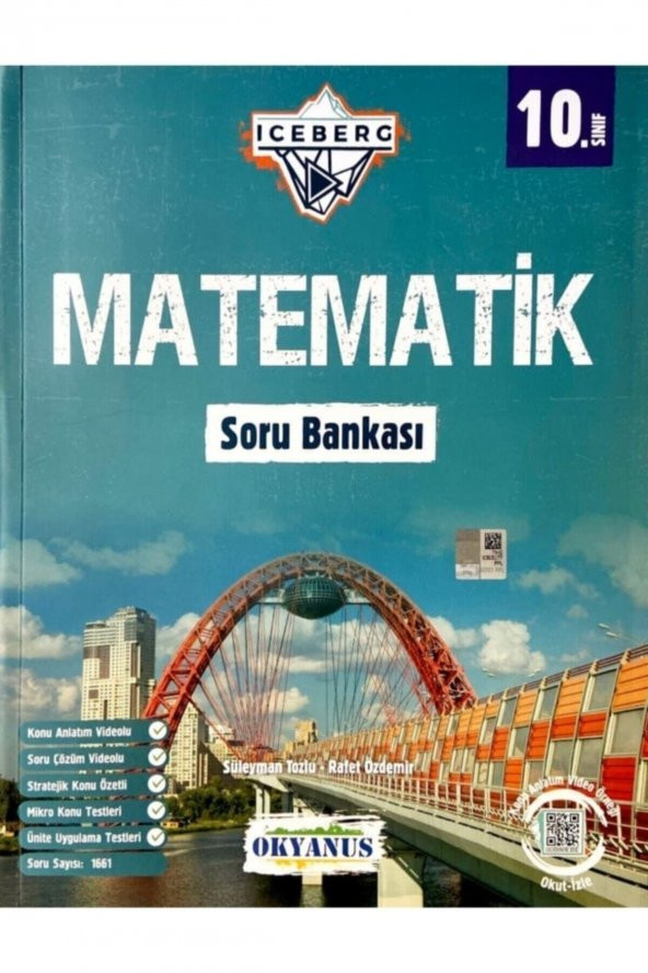 10.sınıf Iceberg Matematik Soru Bankası 9786057832115 ürün görseli 1