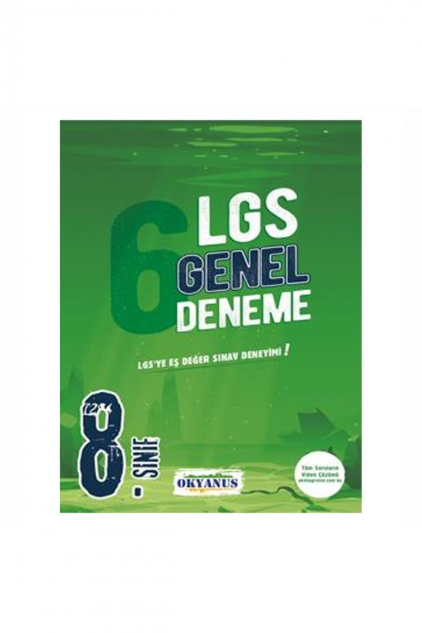 8. Sınıf 6 Genel Deneme ürün görseli 1