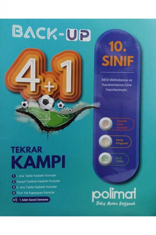 10. Sınıf Back-up 4 1 Kamp Kitabı