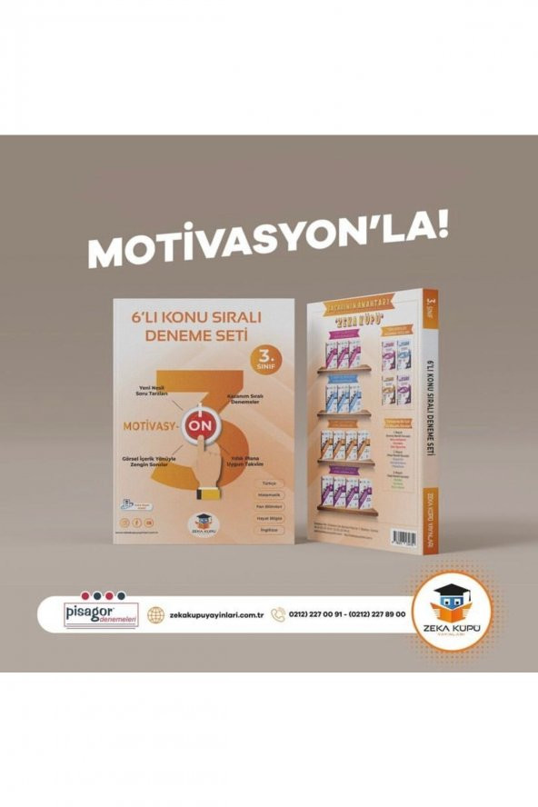 3. Sınıf Konu Sıralı Motivasyon 6lı Deneme Yni - Resim 2