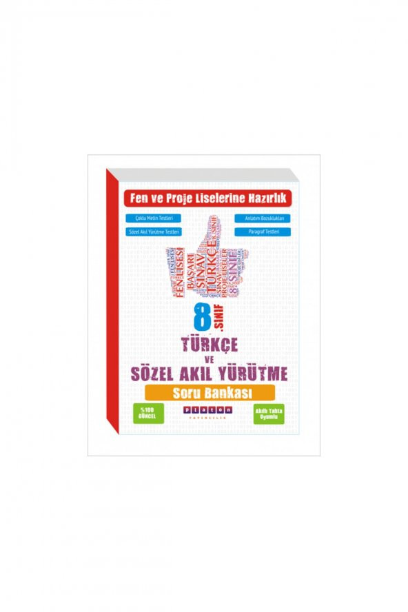 Platon Yayınları 8. Sınıf Lgs Türkçe Ve Sözel Akıl Yürütme Soru Bankası - Resim 2