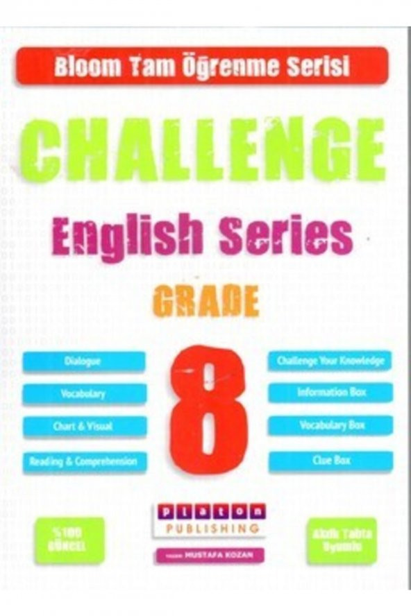 Platon 8. Sınıf Challenge English Series - 2