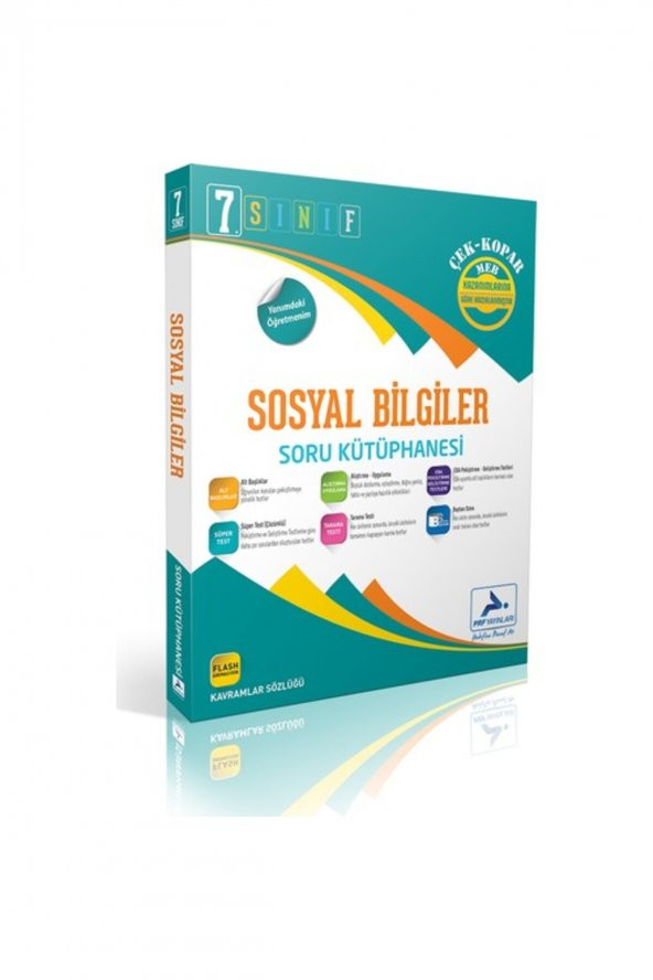 7. Sınıf Sosyal Bilgiler Soru Kütüphanesi Prf Paraf Yayınları
