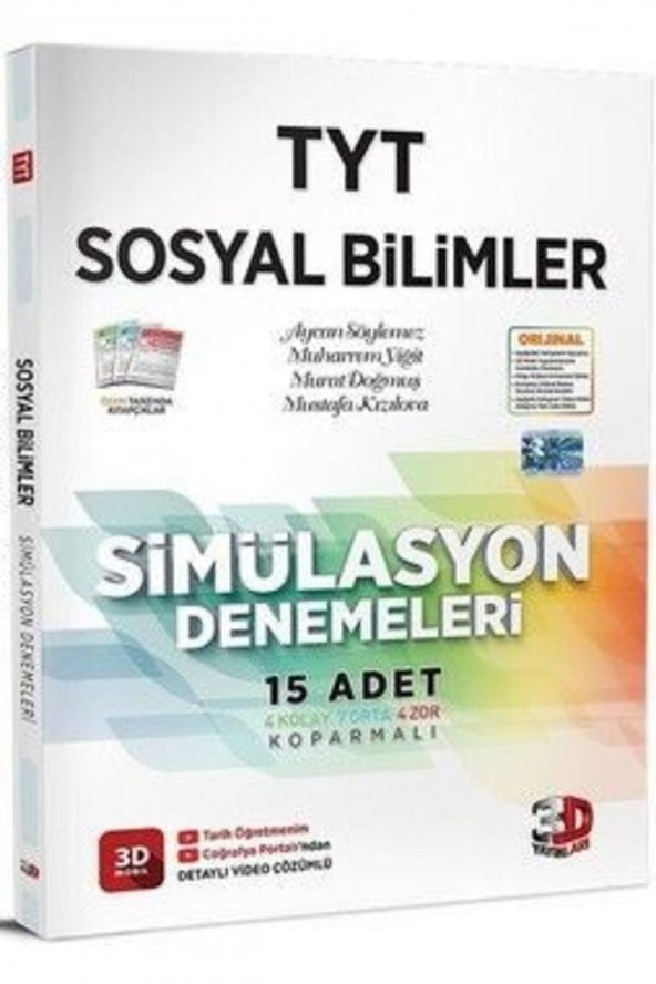 Tyt Simülasyon Sosyal Bilimler Denemeleri 2023