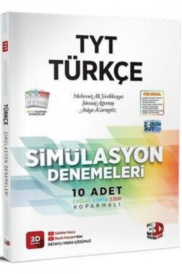 Tyt Simülasyon Türkçe Denemeleri 2023