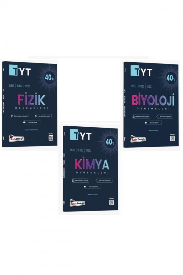 Tyt Fizik + Kimya + Biyoloji Branş Deneme Seti