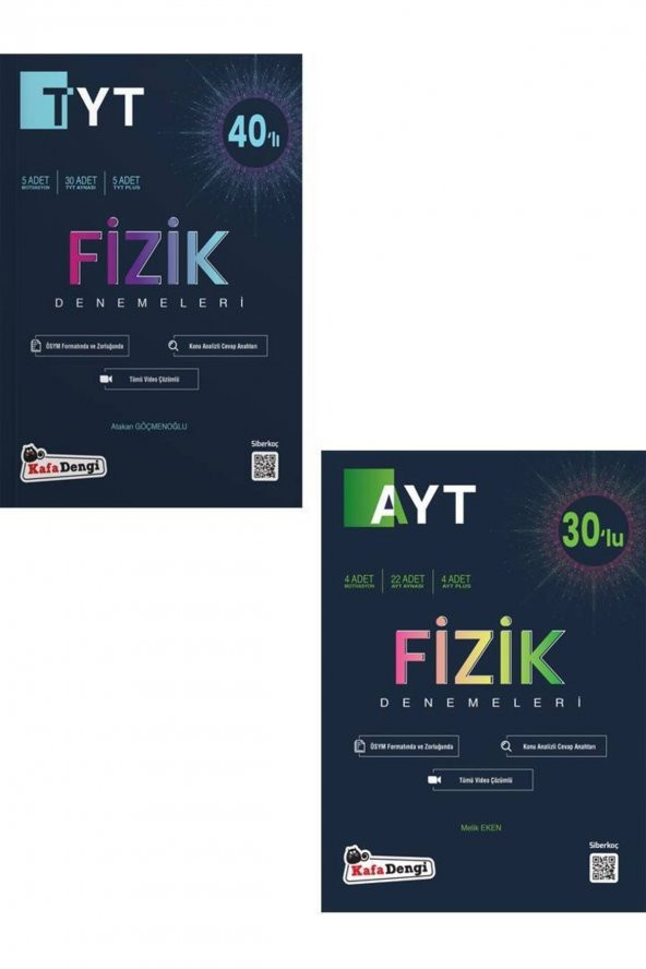 Tyt Fizik Branş Denemesi (40lı)+fizik Ayt Branş Denemesi - 1