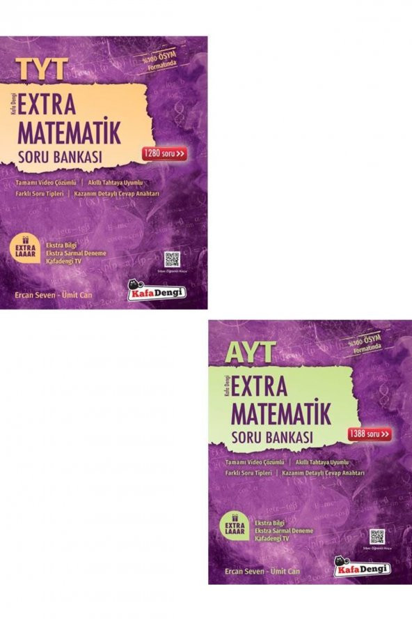 Tyt Matematik Extra Soru Bankası+ayt Matematik Extra Soru Bankası ürün görseli 1