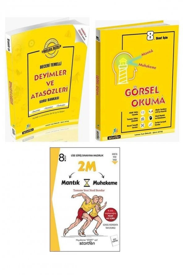 Startfen Deyimler Ve Atasözleri+startfen 8 Görsel Okuma+startfen 8.sınıf 2m Mantık Muhakeme - 1