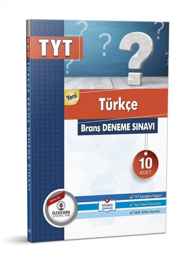 Özdebir Tyt Türkçe Branş Deneme Sınavı