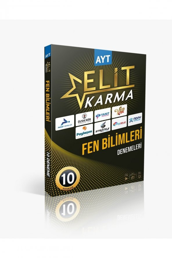 Elit Karma Yayınları Ayt Fen Bilimleri 10lu Deneme 2023