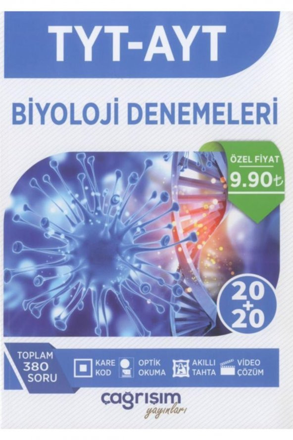Çağrışım Tyt-ayt 20+20 Biyoloji Denemeleri
