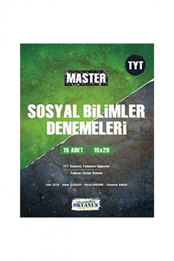 Tyt Master 15 Sosyal Bilimler Denemeleri