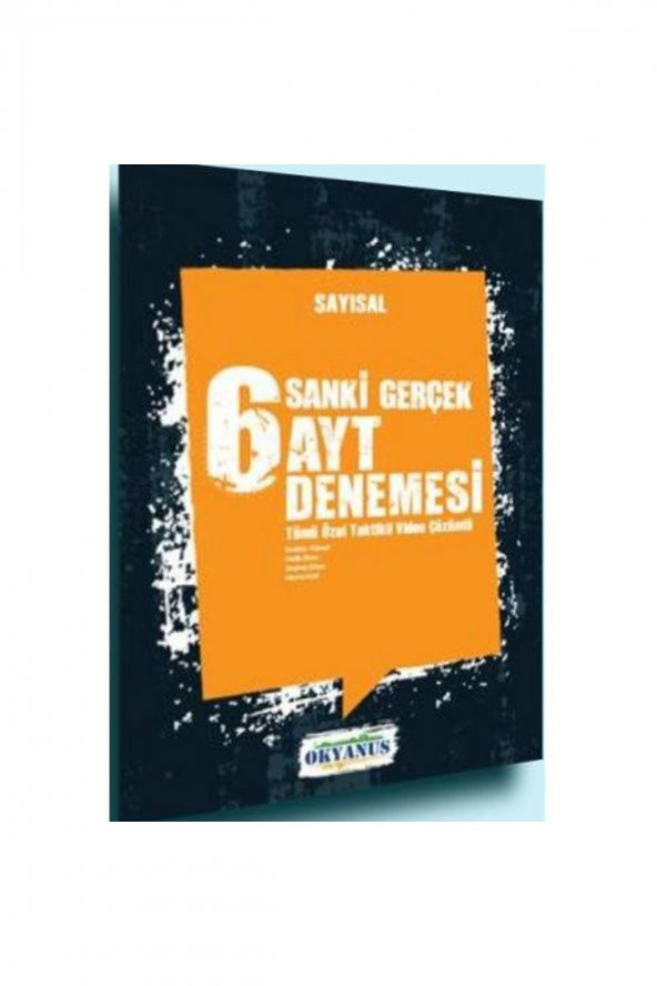 Ayt 6 Sanki Gerçek Sayısal Denemesi