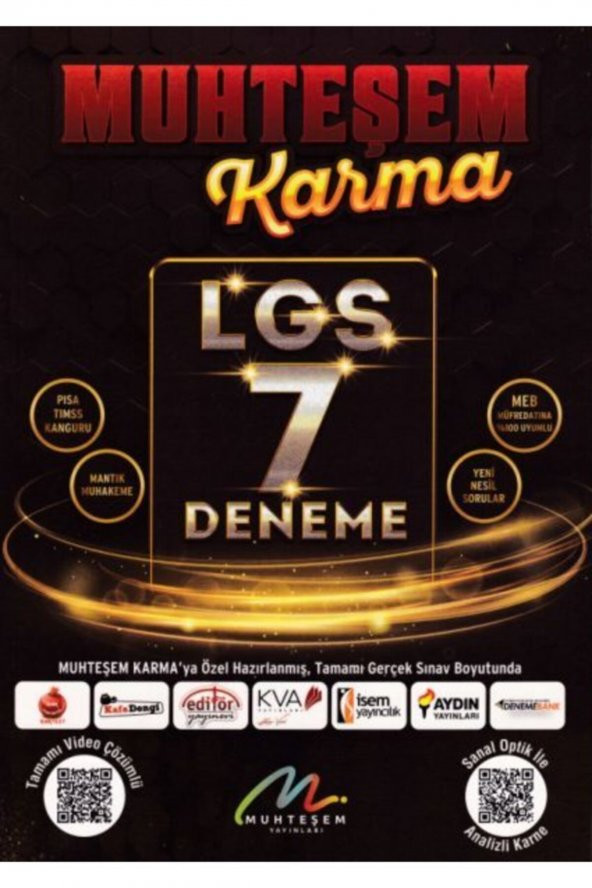 Muhteşem 2021 Muhteşem Karma Lgs 7 Li Deneme Seti - 1