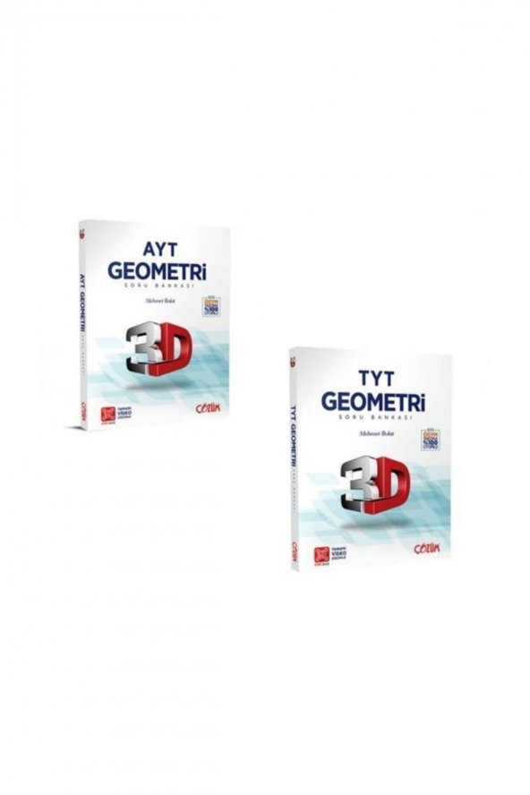 Çözüm 3d Yayınları Tyt Ayt Geometri Soru Bankası Fırsat Seti - 1