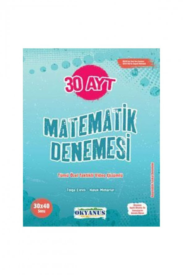 Ayt Matematik 30 Deneme