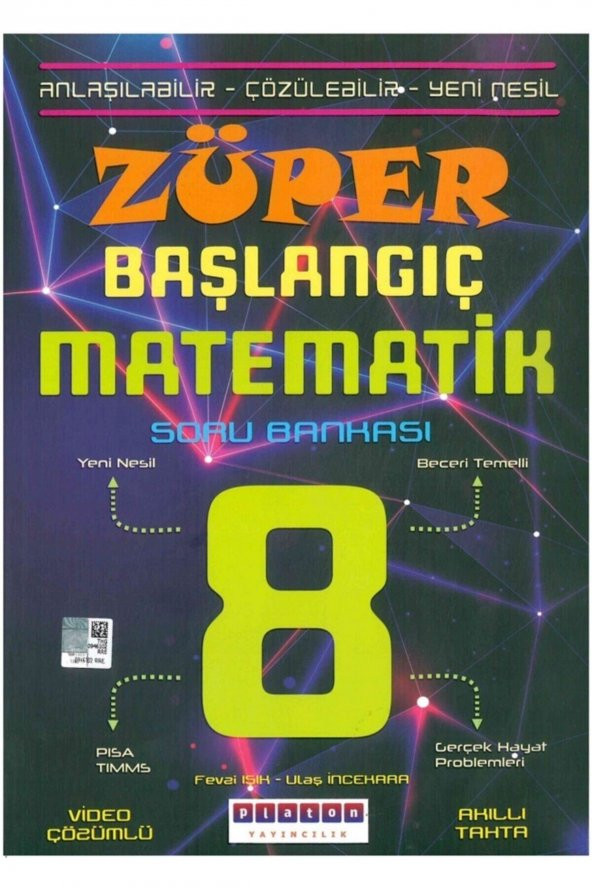 8. Sınıf Züper Başlangıç Matematik Soru Bankası Brs03320 ürün görseli 1