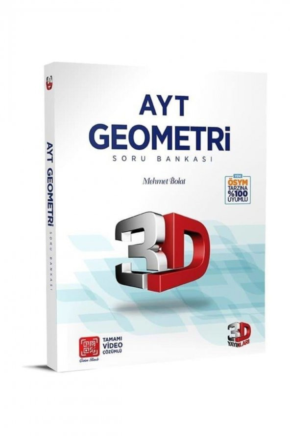 3d Yayınları Ayt Geometri Soru Bankası