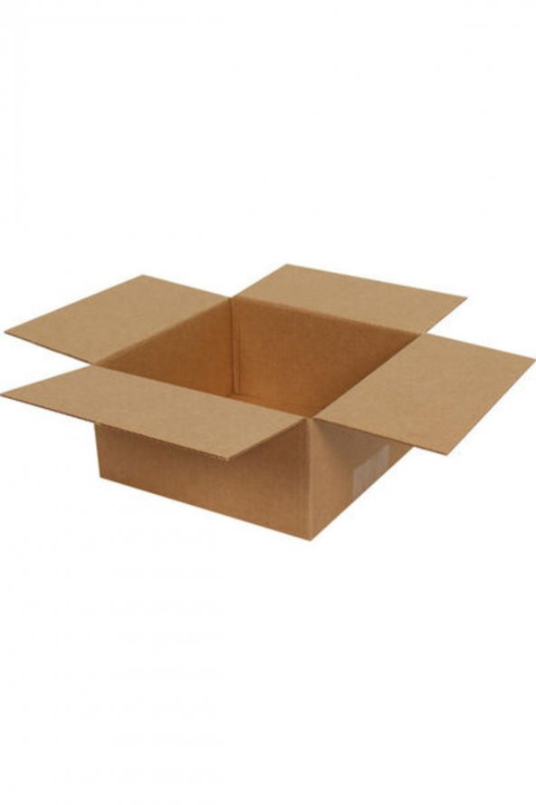 Kraft Tek Oluklu Koli  Ebat 8x8x5 cm (100 adet) - 2