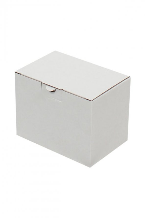 Beyaz Kilitli Kargo Kutusu  Ebat 15x10x11 Cm (100 Adet) - 2