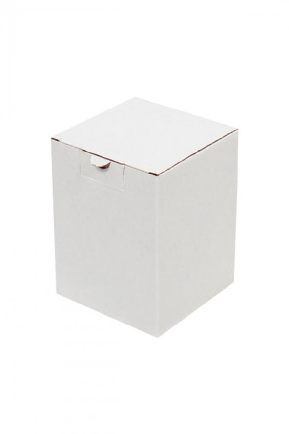Beyaz Kilitli Kargo Kutusu  Ebat 12x12x16 Cm (100 Adet) - 2