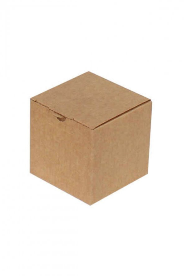 Kraft Kilitli Kargo Kutusu  Ebat 8x8x8 Cm (100 ADET) - 2
