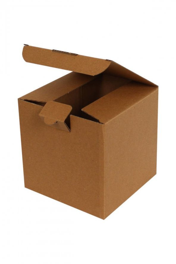 Kraft Kilitli Kutu  Ebat 14x14x14 Cm (100 ADET)