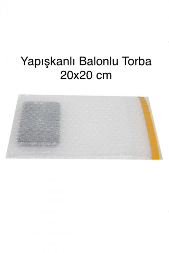 Yapışkanlı Balonlu Torba (20x20 Cm)-100 Adet