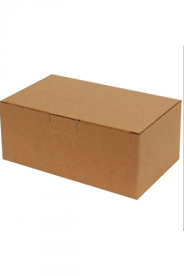 Kraft Kilitli Kargo Kutusu  Ebat 20x12x8 Cm (100 ADET) - 2