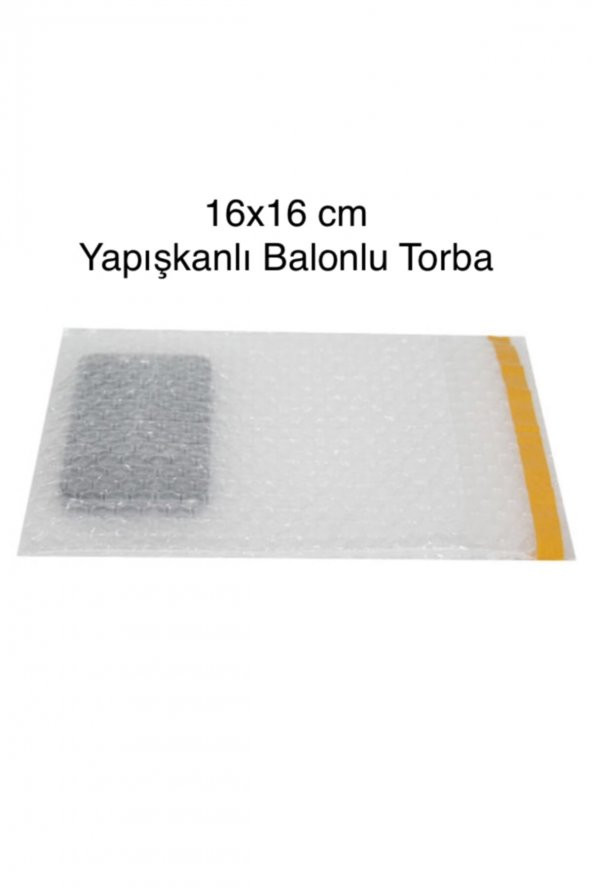 Yapışkanlı Balonlu Torba (16x16 Cm)-100 Adet