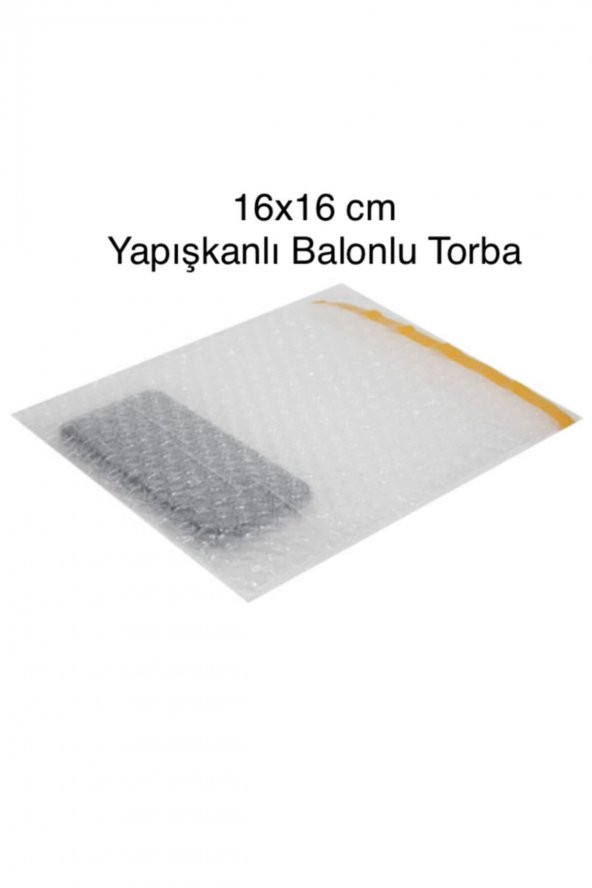 Yapışkanlı Balonlu Torba (16x16 Cm)-100 Adet - 2