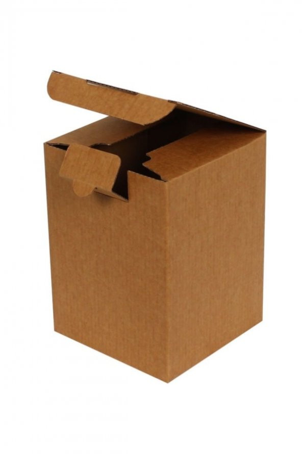 Kraft Kilitli Kargo Kutusu  Ebat 12x12x16 Cm (100 ADET)