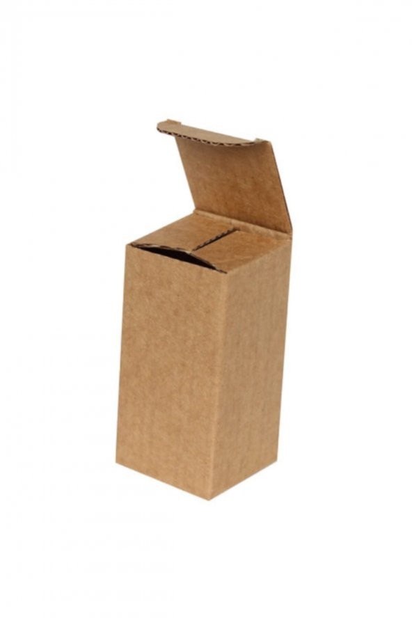 Kraft Kilitli Kargo Kutusu Ebat 4x4x8 Cm (100 ADET) - 2