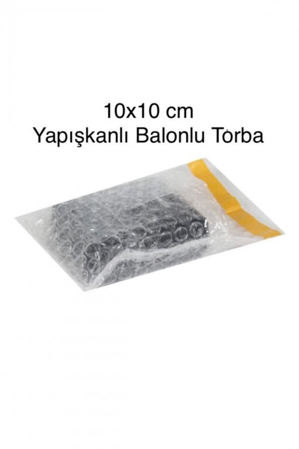 Yapışkanlı Balonlu Torba (10x10 Cm)-100 Adet