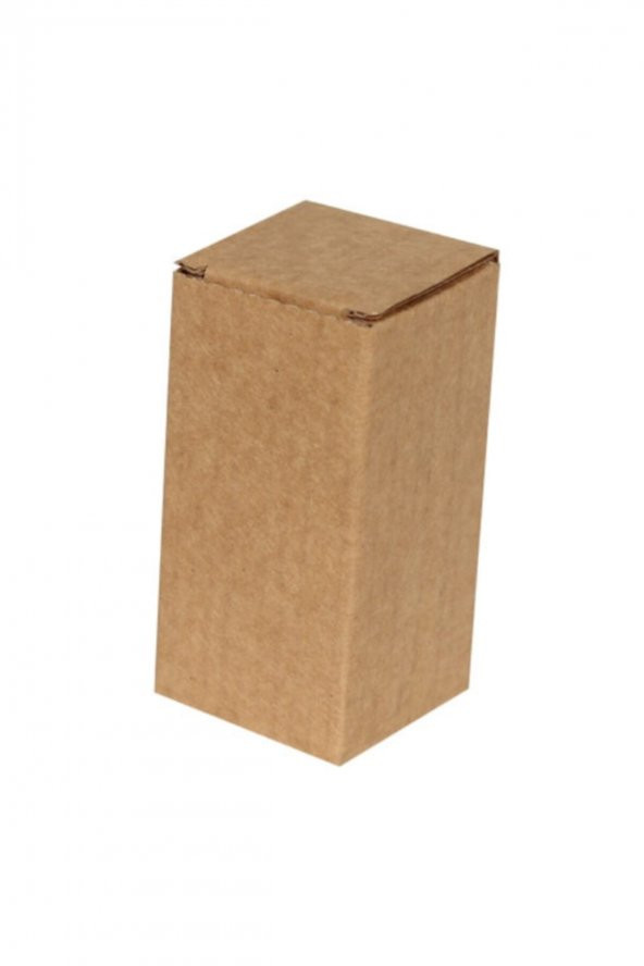 Kraft Kilitli Kargo Kutusu Ebat 4x4x8 Cm (100 ADET) - 3