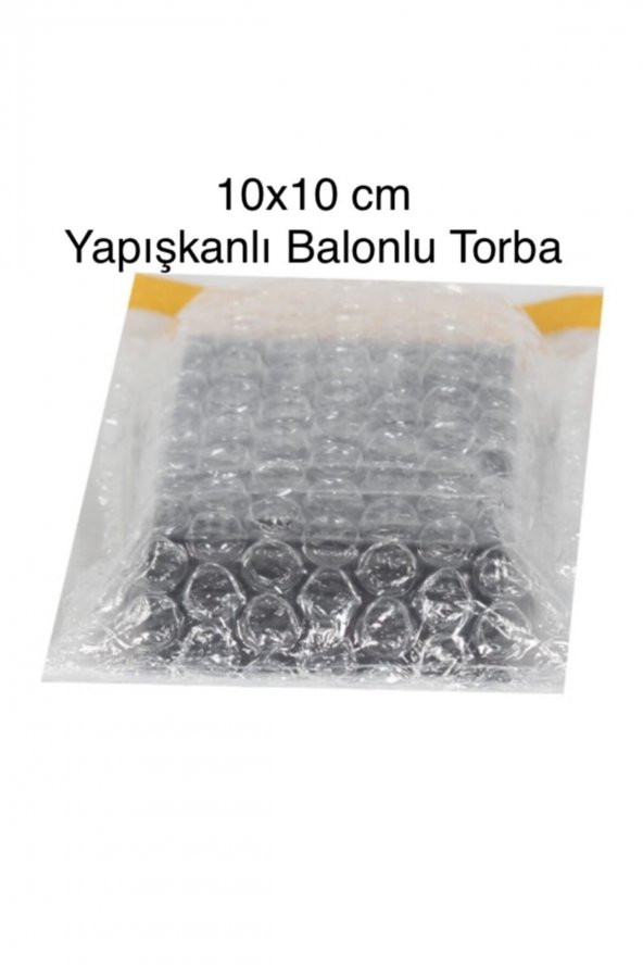 Yapışkanlı Balonlu Torba (10x10 Cm)-100 Adet - 2