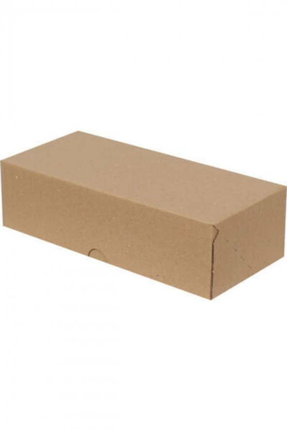 Kraft Kargo Kutusu-100 Adet (20x13x7,5 Cm-kilitli Kutu) - 2