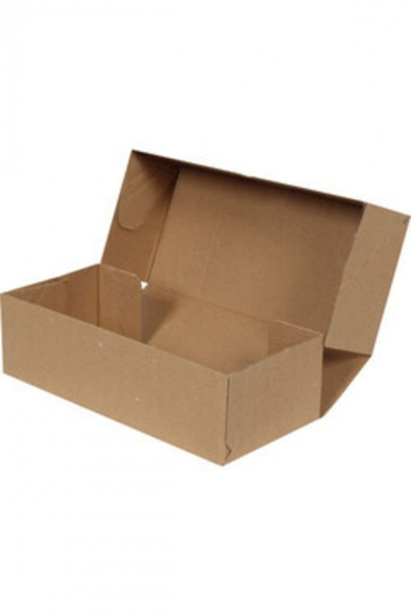Kraft Kargo Kutusu-100 Adet (20x13x7,5 Cm-kilitli Kutu) - 3