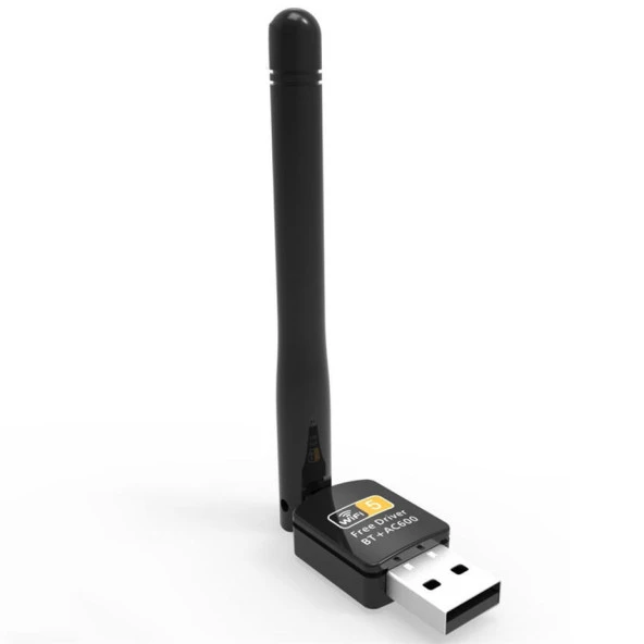 Concord LV-UAC17 600 Mbps 5 dB Antenli USB 2.0 Mini Wi-Fi + Bluetooh Adaptör
