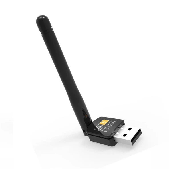 Concord LV-UAC17 600 Mbps 5 dB Antenli USB 2.0 Mini Wi-Fi + Bluetooh Adaptör - 2