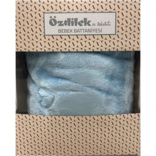ÖZDİLEK EMBOS BEBE BATTANİYE MAVİ - 2