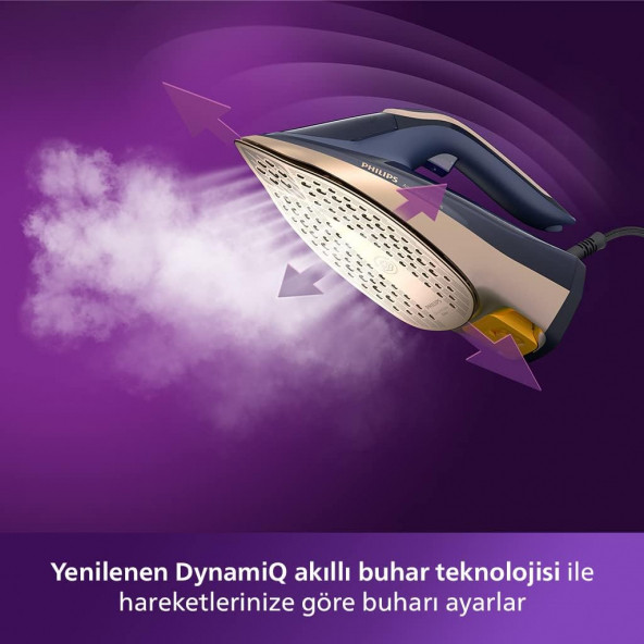 Philips Azur 8000 Serisi DST8050/20 3000 W Buharlı Ütü - 2