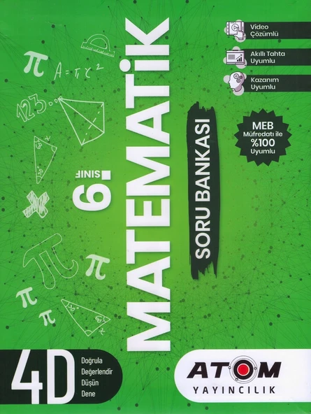 ATOM 6.SINIF MATEMATİK SORU BANKASI
