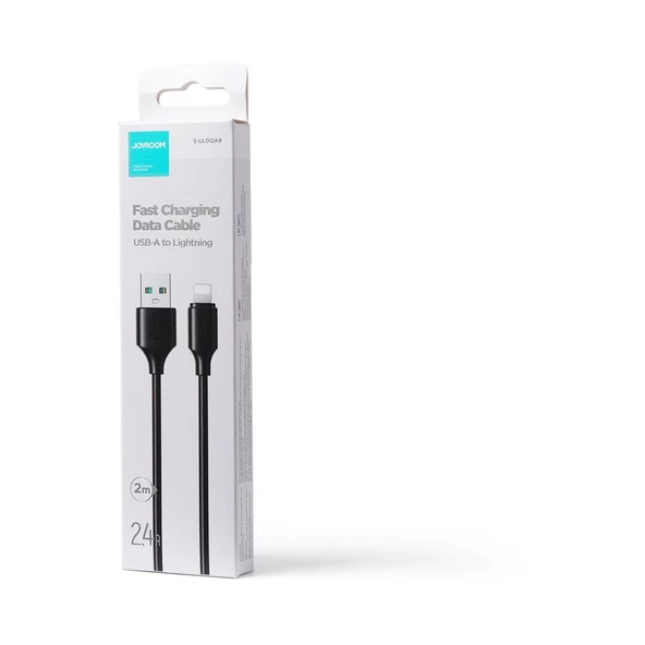 Joyroom 2.4A Usb Lighting Hızlı Şarj Ve Data Kablosu - 1 Metre - 3