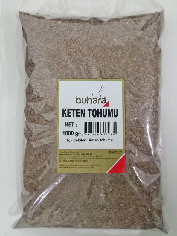 BUHARA KETEN TOHUMU TANE 1000 gr