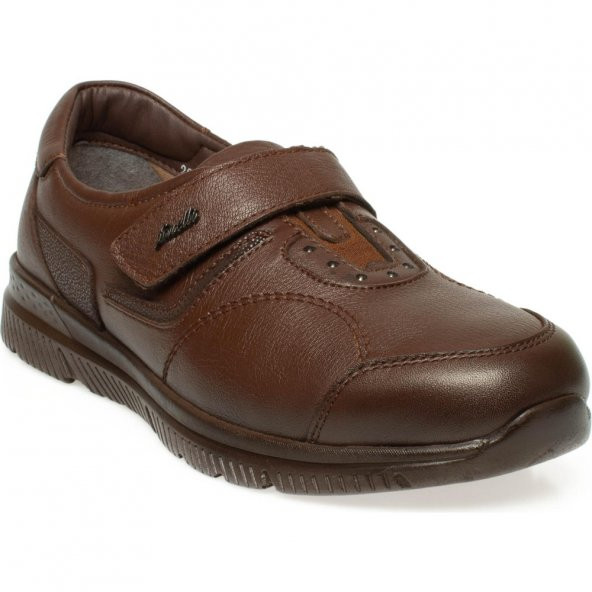 Forelli GOLDEN 29406-G Taba Kadın Günlük Deri Comfort Ayakkabı